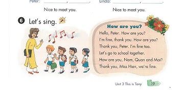 Listening to English Grade 3 Unit 3 Lesson 1.6 Let