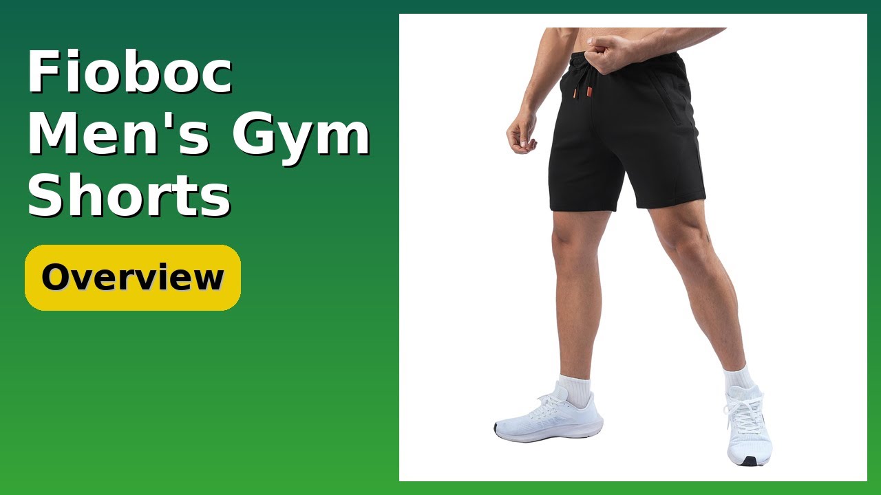 REVIEW (2025): Fioboc Men's Gym Shorts. ESSENTIAL details.