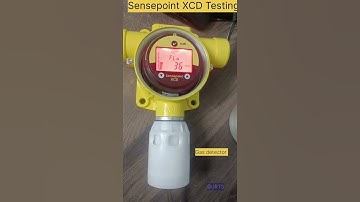 Honeywell Sensepoint XCD Gas Detector Testing @JRTS