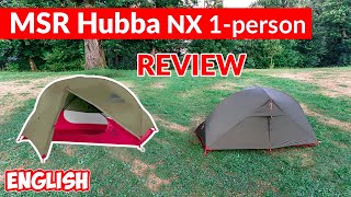 MSR Hubba NX 1person tent: REVIEW