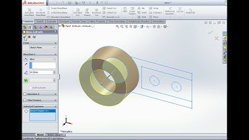 tutorial solidworks 6 37 Lever Hub