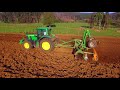 Preparación de suelo //John Deere 6830 + Amazone Catros 5001-2 TS// Chile