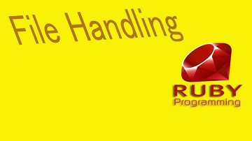 Ruby File Handling Part-01 | Intro | (Hindi/Urdo)