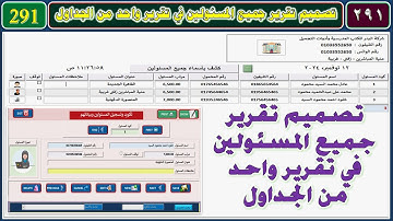 قاعدة البيانات، الاستعلامات، النماذج، التقارير، الجداول، العلاقات، الماكروات، الموديلات.