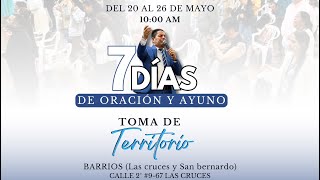 🔴 EN VIVO - 3° DÍA DE ORACIÓN Y AYUNO (TOMA DE TERRITORIO) | JUEVES 23 DE MAYO 10:00 AM