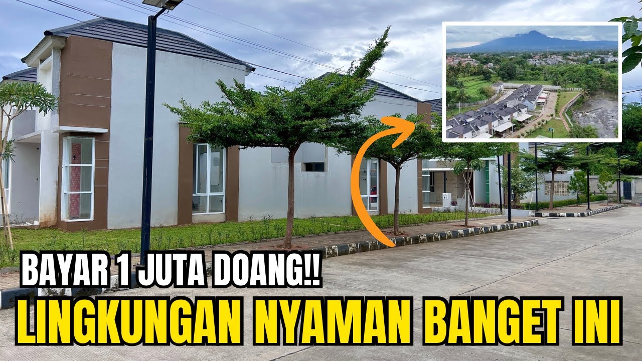 RUMAH MINIMALIS 400 JUTAAN LINGKUNGAN NYAMAN BANGET DI PERSADA RESIDENCE