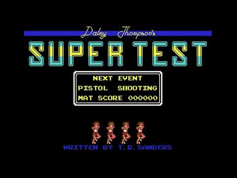 Commodore 64 Longplay [254] Daley Thompsonu0027s Super Test (EU)