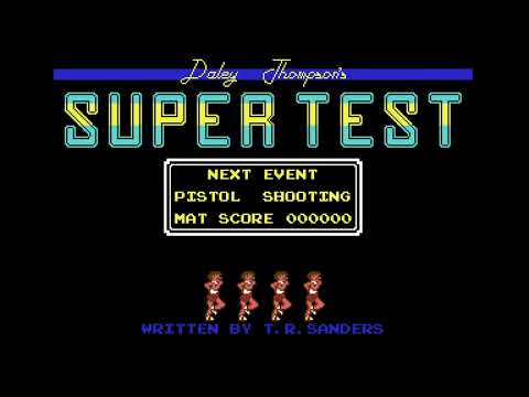 Commodore 64 Longplay [254] Daley Thompson's Super Test (EU)