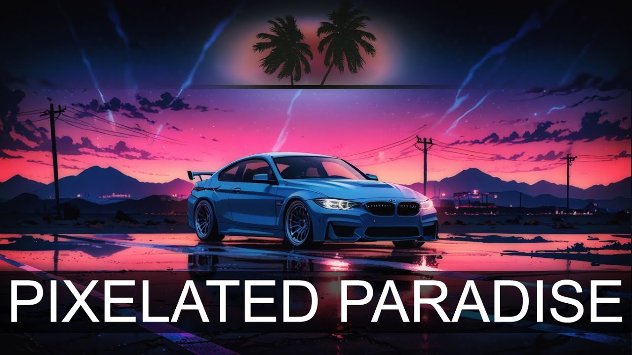 Pixelated Paradise │ 🔊 SYNTHWAVE Mix ►𝐎𝐯𝐞𝐫𝐝𝐫𝐢𝐯𝐞 & 𝐀𝐫𝐜𝐚𝐝𝐢𝐚