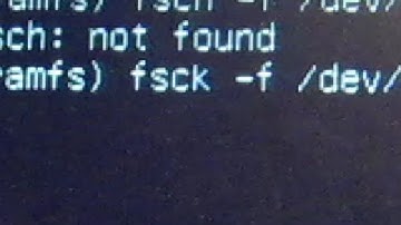 Linux - Fsck to Repair Filesystem