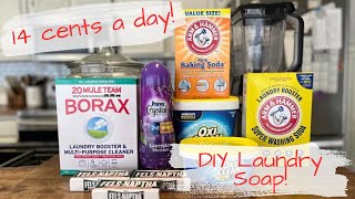 Make Your Own homemade Laundry Soap: Simple & Cheap Recipe