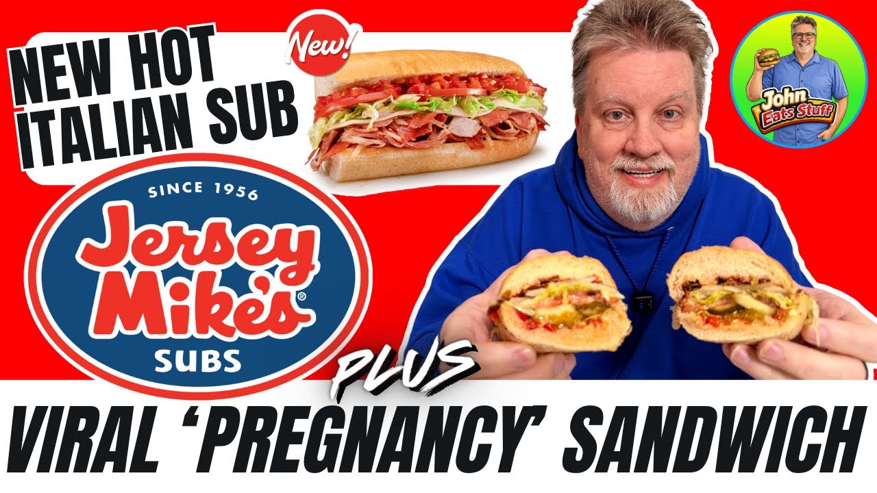 Jersey Mike’s Hot Italian + the Viral Pregnancy BLT?! | John Eats Stuff