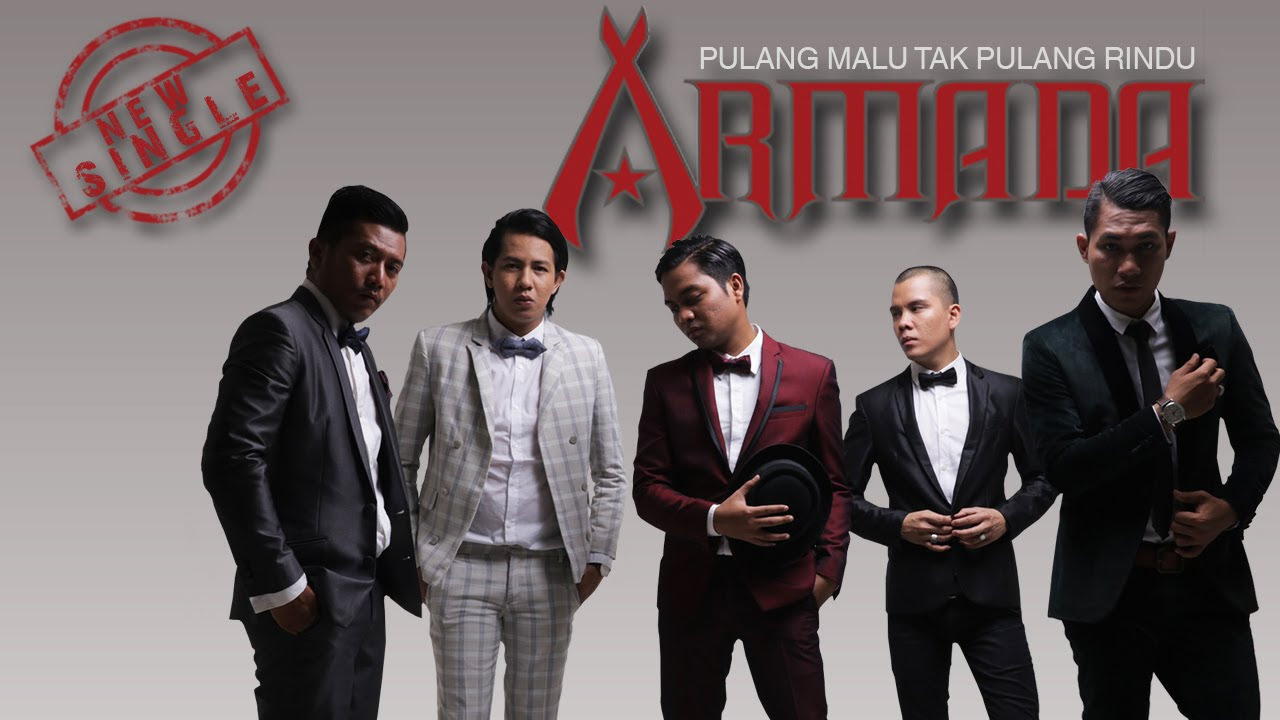 Armada pulang malu tak pulang rindu video lyric
