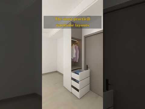 Video: Šatna v bytě: uspořádání šatní skříně, tipy na design, fotografie