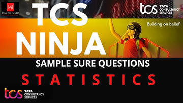 TCS NINJA Aptitude Questions and Answers 2022 (STATISTICS)