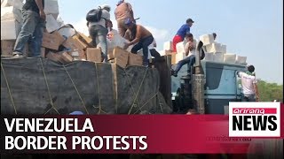 At least 2 dead in Venezuela border clashes over humanitarian aid