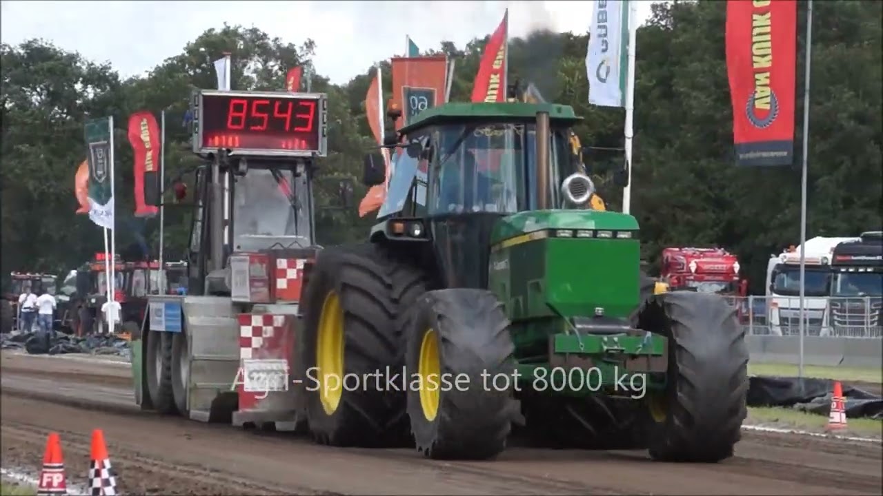 Trekkertrek Cromvoirt 6 Juli 2024 Agri Sportklasse tot 8000 kg