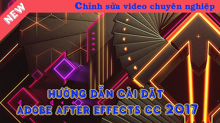 Hướng dẫn download after effect cc 5