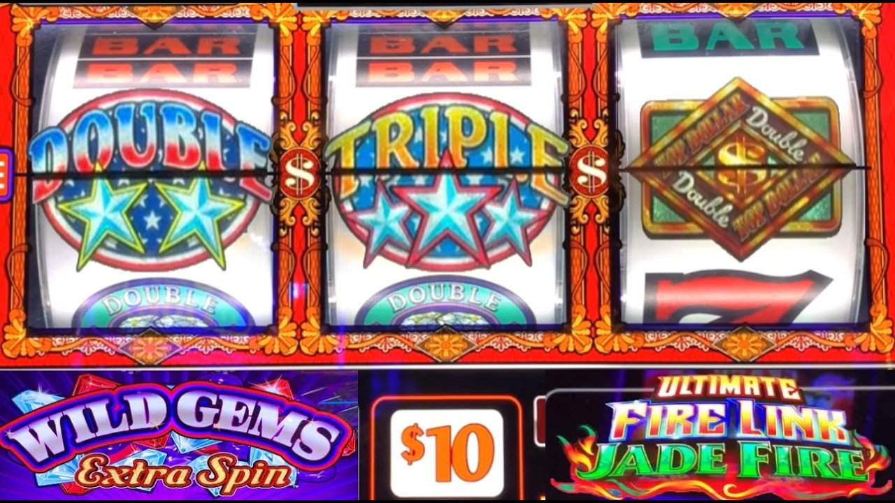 Last spin miracle on High Limit Double Top Dollar! NEW 3 Reel Fire Link slots! 