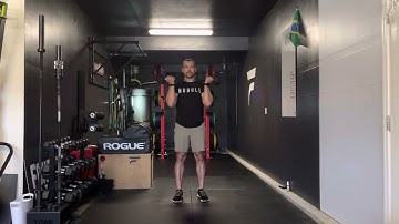 Dumbbell Bicep Curl to Arnold Press