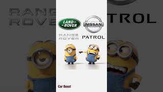Nissan Patrol Vs Range Rover minions style funny#status #funny #tiktok #trending #foryou #asmr #car