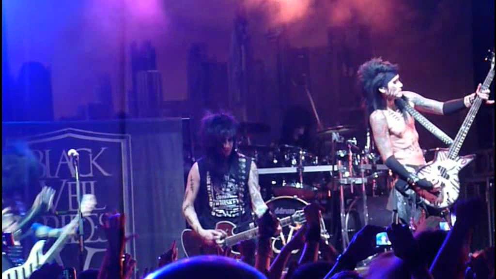 Black Veil Brides "Rebel Yell" live 2012 YouTube