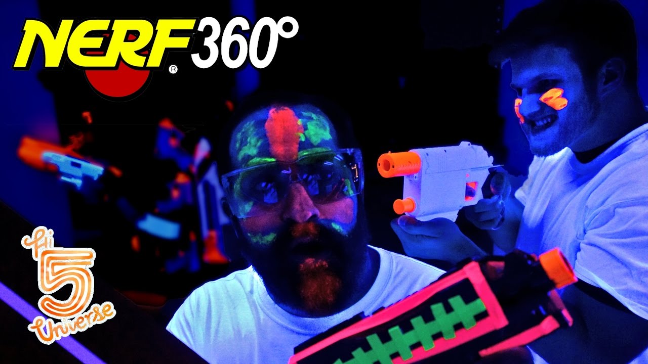family friendly resorts Nerf 360° | Black Light Edition!