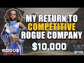 MY RETURN TO COMPETITIVE ROGUE COMPANY - Competitive Scrim Gameplay (CMG 10K Practise)