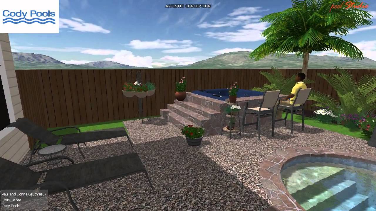 Cody Pools- The Gauthreaux Family design by Chris Heinze