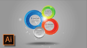 Abstract Business Infographic Trendy Design Free Download - Illustrator CC Tutorial