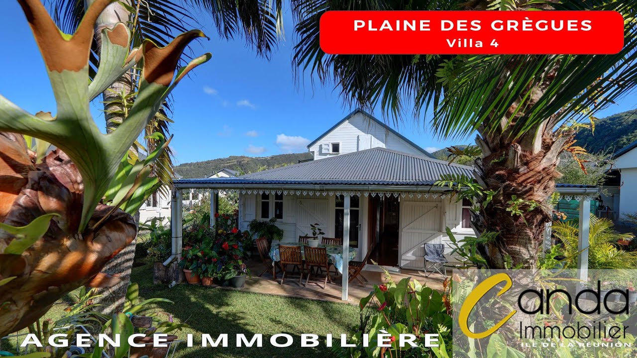 🏡  Vente maison Plaine des Grègues | Ile de La Réunion | Canda Immobilier