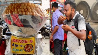 PaniPuri (Puchka) in Kolkata Dharmotala - Best  Street Food India