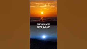 Earth vs Mars sunset.#mars #earth #sunset #astronomy #physics #astrophysics #astrophotography