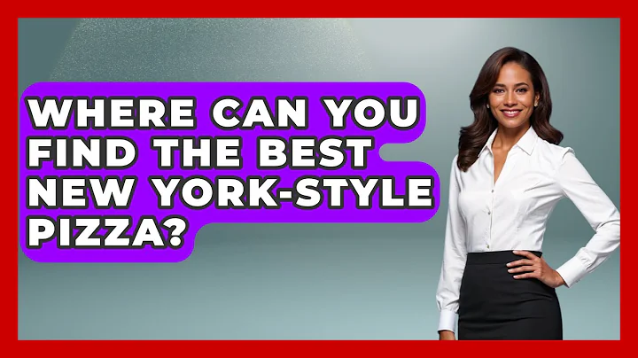 Where Can You Find The Best New York-style Pizza? - United States Revealed