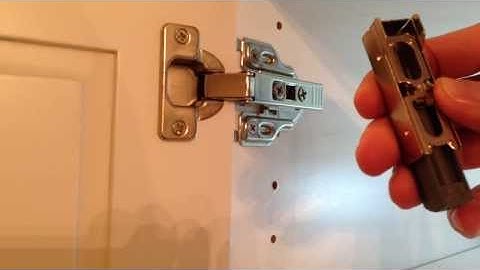How to install Soft Close Hinge