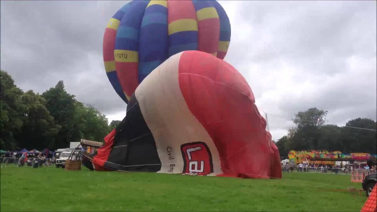 Hot Air Balloon (WOLVERHAMPTON FIESTA) YouTube
