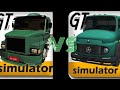 Grand truck simulator VS Grand truck simulator 2 - comparison/comparação