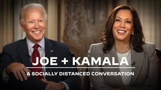 Joe Biden and Kamala Harris: A Socially Distanced Conversation | Joe Biden For President 2020