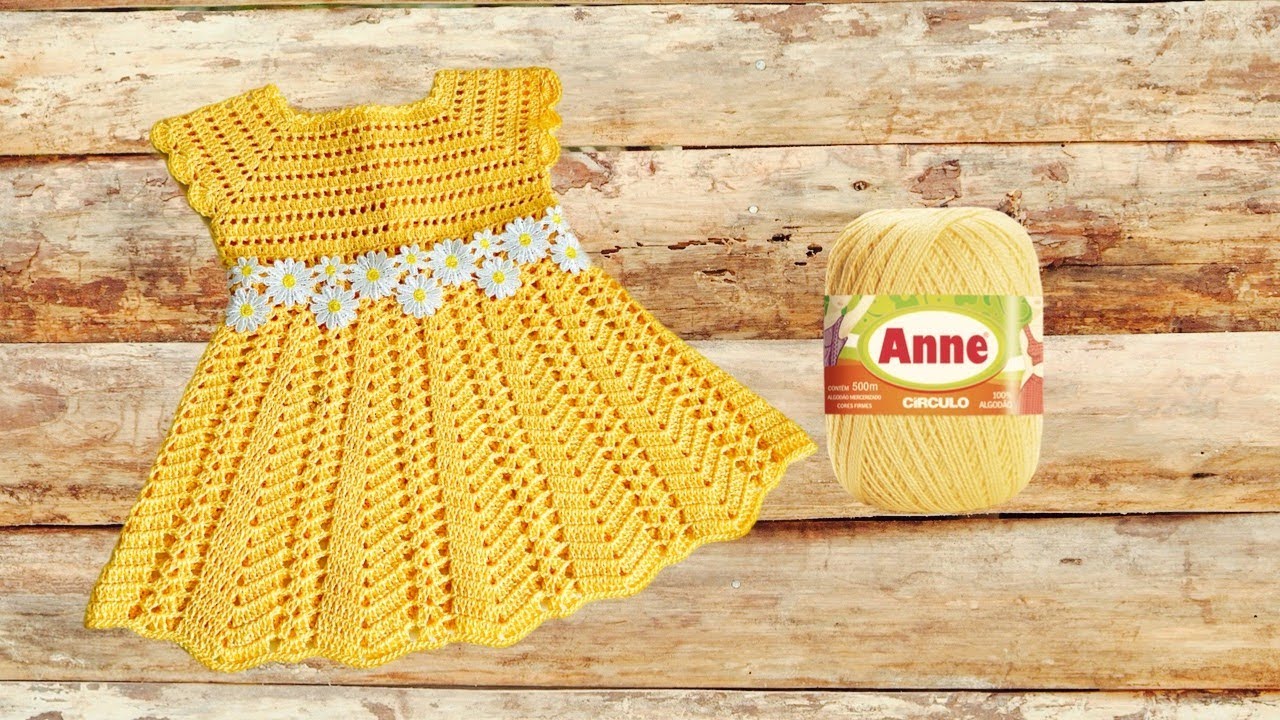 Vestidinho Crochê Maya