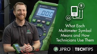 Tech Tips - What Each Multimeter Symbol Means And How Technicians Use Them