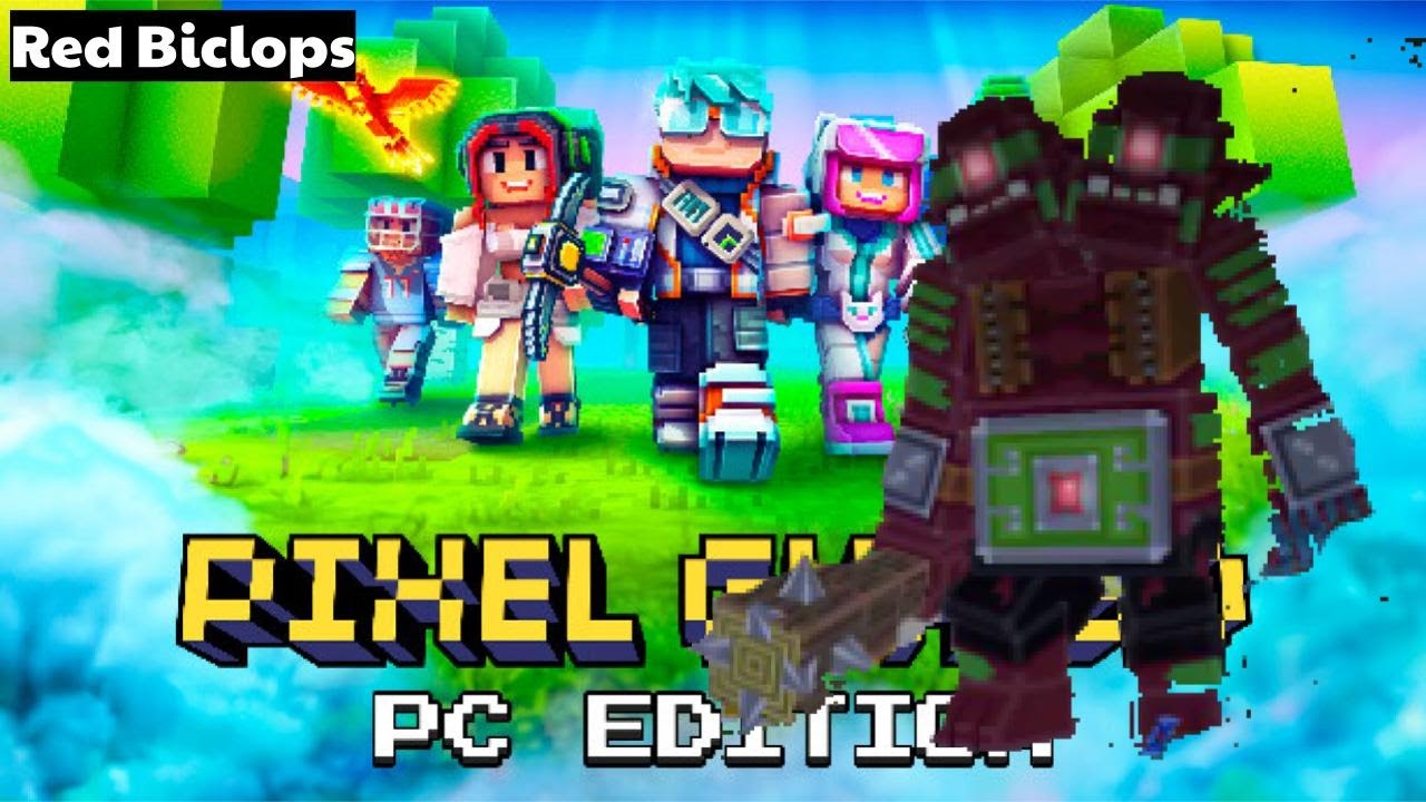 Pixel Gun 3D - Red Biclops - YouTube