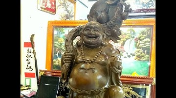 Tượng Ông Phật di lạc gỗ Thủy tùng 1 tỉ & Tìm hiểu về Gỗ Thủy tùng