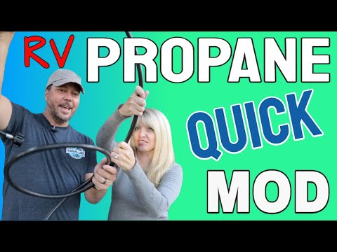 Easy RV Propane Mod! | Full Time RV | Changing Lanes!