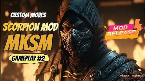 Mortal Kombat Shaolin Monks - 1st Mod Release 50 subscribers special + Scorpion Booster Gameplay