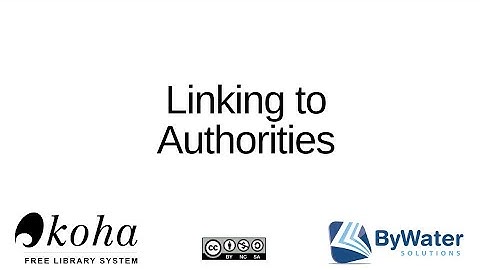 Linking Authorities