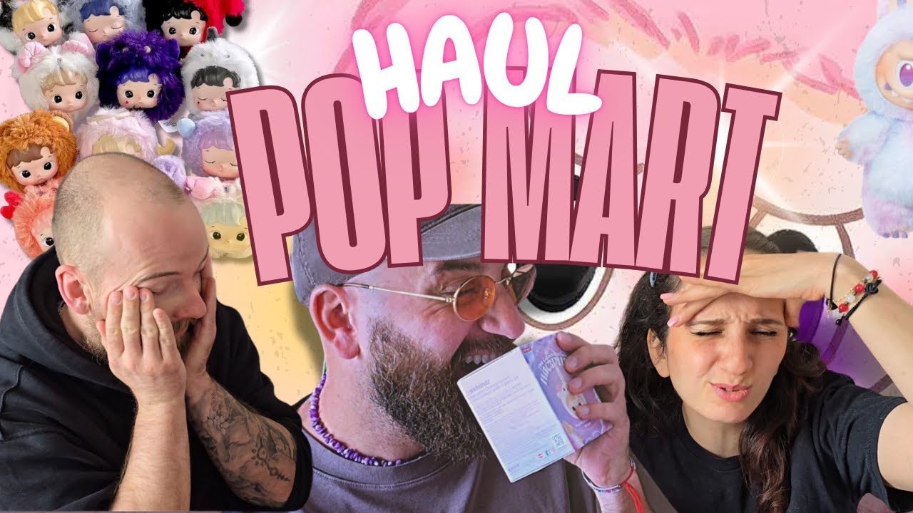 Unboxing POP MART avec mon frère et mon copain