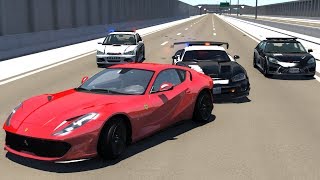 Extreme Police Chases Crashesfails - Beamng Drive Car Crashes Compilation