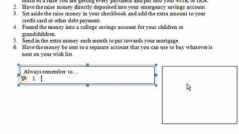 Link and Break Text Boxes in Word 2007