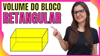 VOLUME do BLOCO retangular