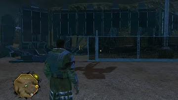 Red Faction: Guerrilla - Destroying a wall with remote charges